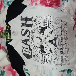 Jonny cash baseball tee